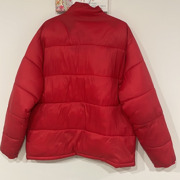 Old Navy Red Winter Puffer Jacket XL - Picture 4 of 8